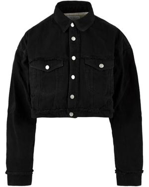 ICON DENIM Denim Jackets - Black