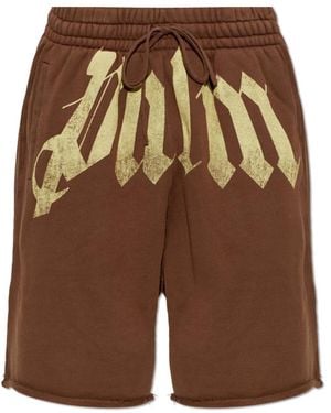 Palm Angels Casual Shorts - Marrone
