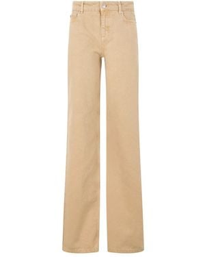Moschino Wide Jeans - Natural