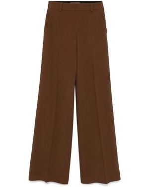 Ermanno Scervino Wide Trousers - Brown