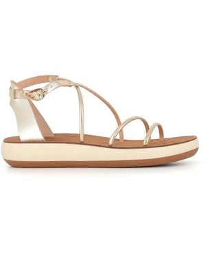 Ancient Greek Sandals Flat Sandals - Metallic