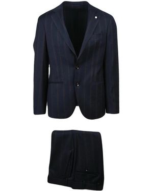 Luigi Bianchi Giacca Stondata Pak - Blauw
