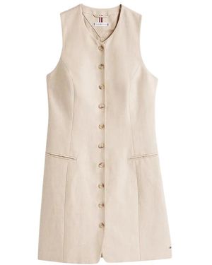 Tommy Hilfiger Short Dresses - Neutro