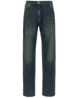 Magda Butrym Straight Fit Jeans - Blue