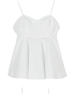 Rohe Sleeveless Tops - Blanc