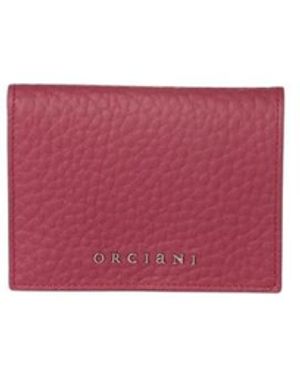 Orciani Wallets & Cardholders - Rojo