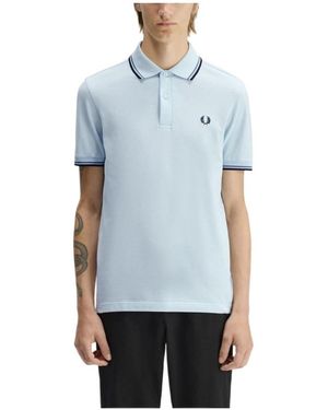 Fred Perry Polo Shirts - Blue