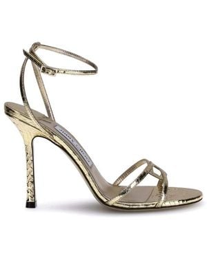 Jimmy Choo High Heel Sandals - Métallisé