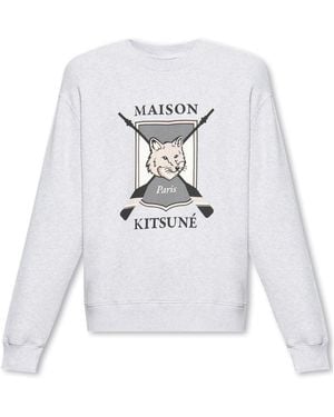 Maison Kitsuné Sweatshirts - White