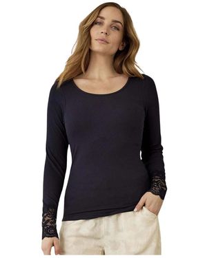 iN FRONT Long Sleeve Tops - Azul