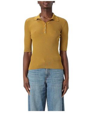 Twinset Polo Shirts - Amarillo