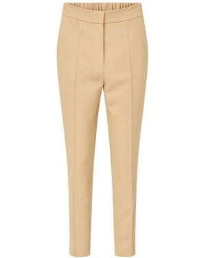 Clips Slim-Fit Pants - Natural
