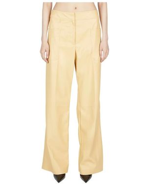 Stella McCartney Wide Trousers - Natural