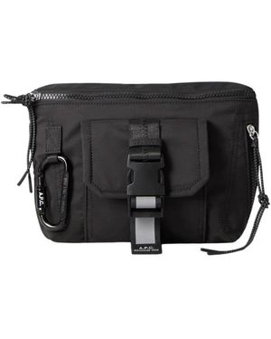 A.P.C. Trek Gürteltasche - Schwarz