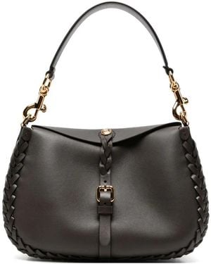Etro Medium Nappa Leather Pony Bag - Schwarz