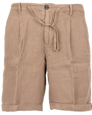 40weft Korte Broeken ,Casual Shorts - Naturel