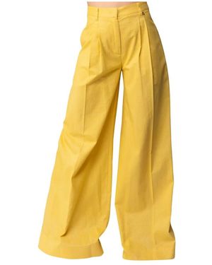 Twinset Wide Trousers - Yellow