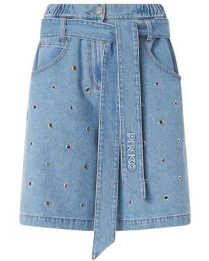 Pinko Denim Shorts - Blue