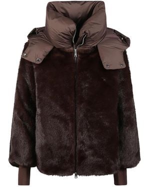 Add Faux Fur & Shearling Jackets - Marron