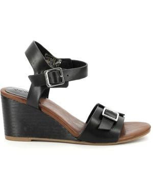Kickers Wedges - Negro