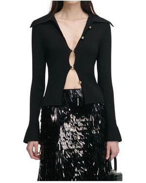 Self-Portrait Cardigans - Black