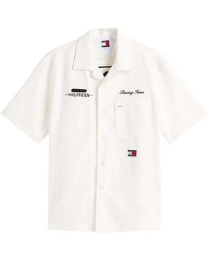 Tommy Hilfiger F1 Film Mechanik Elfenbein/Schwarz Stil - Weiß