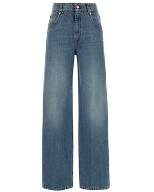 Brunello Cucinelli Denim Hose - Blau