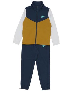 Nike Full-Zip Trainingsanzug - Blau