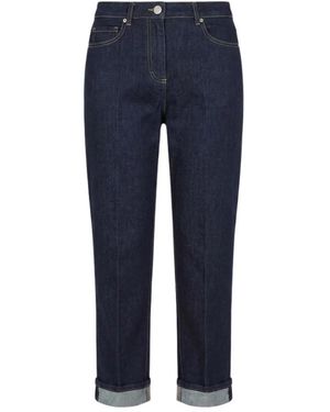 Peserico Straight Fit Jeans - Blue