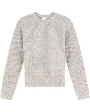 Aspesi Round-Neck Knitwear - Blanc