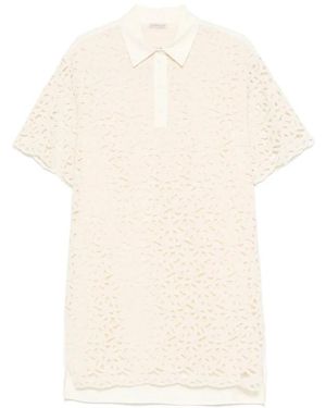 Moncler Panelled Mini Dress - Wit