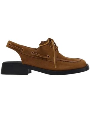 Camper Court Shoes - Brown
