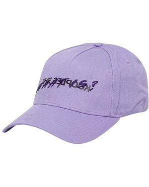 The Kooples Stickerei Baseball Cap - Lila