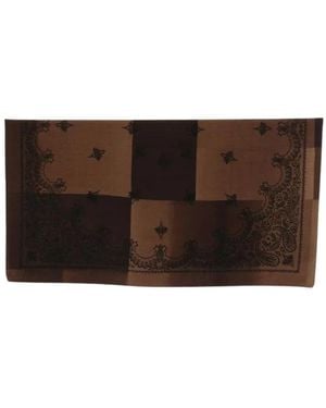 Destin Accessoires ,Bruin ,Wol Judy Carre 90X 90 Cm Sjaal