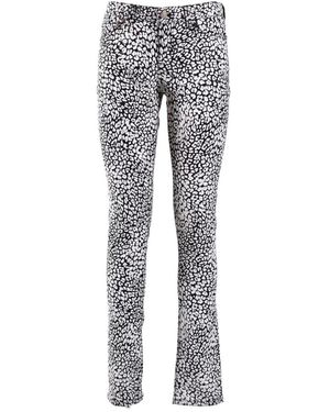 Saint Laurent Slim-Fit Pants - Gray