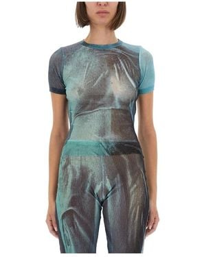 Jean Paul Gaultier T-Shirts - Blu