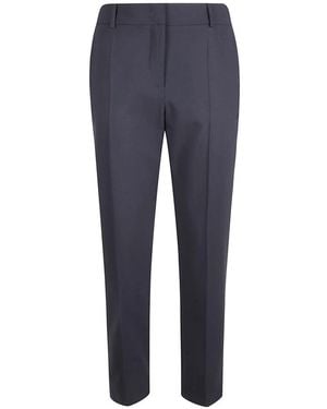 Eleventy Slim-Fit Pants - Blue