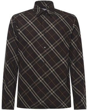 Burberry Casual Shirts - Black