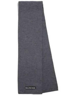 Balenciaga Winter Scarves - Blue