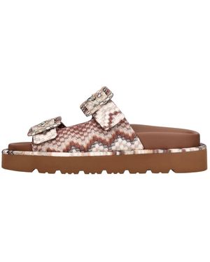 Missoni Sliders - Marrón