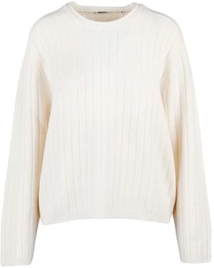 Aspesi Pullover Rundhals - Weiß