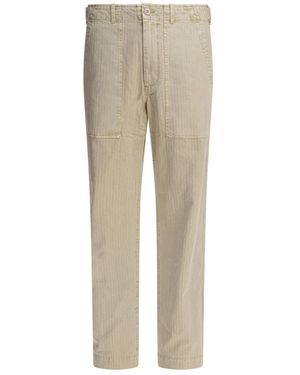 Alex Mill Slim-Fit Trousers - Natural