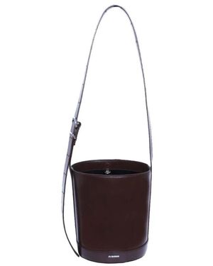 Jil Sander Bags. Rot - Weiß