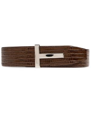 Tom Ford Ledergürtel - Braun