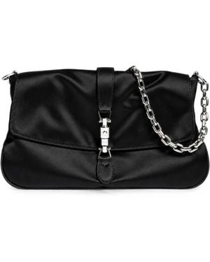 Gucci Tasche Mit Abnehmbarem Schulterriemen - Schwarz