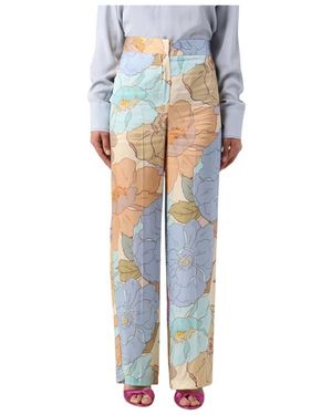 Kaos Broeken ,Veelkleurig ,Pantalone Lango - Blauw