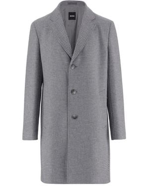 BOSS Single-Breasted Coats - Gris