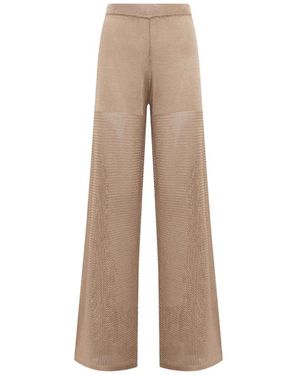 Blugirl Blumarine Wide Trousers - Natural