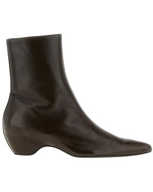 KHAITE Heeled Boots - Marrón