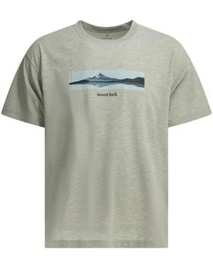 Montbell Grafik-T-Shirt - Grün